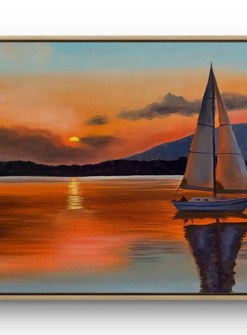 Amber Reflection by Aisylu Burangulova