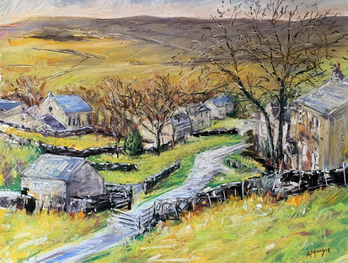Conistone Village, Yorkshire Dales by Andrew Moodie