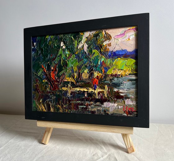 Willows by the river