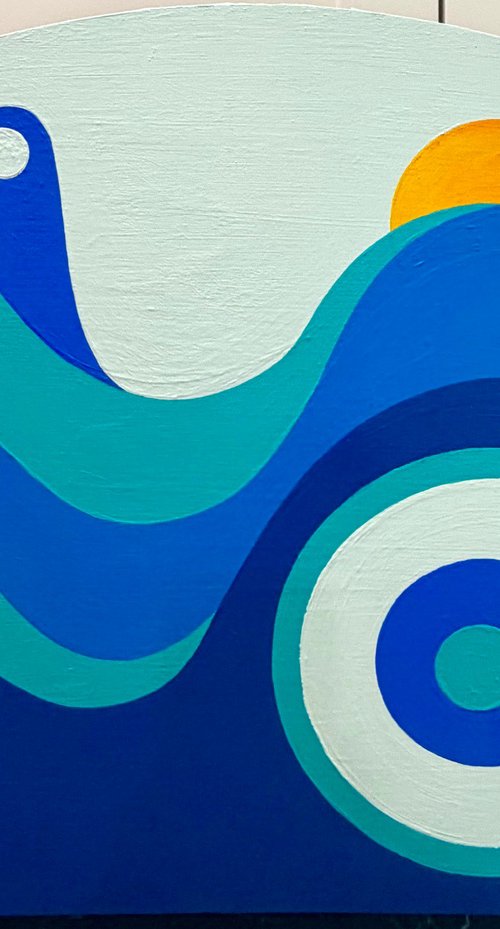 The Sea Shoots Its Shot by Daniel Goodman