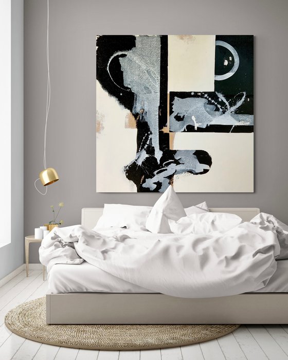 Abstraction black white 2722