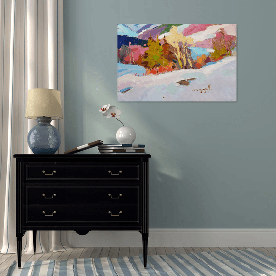 Winter on Verkhovyna