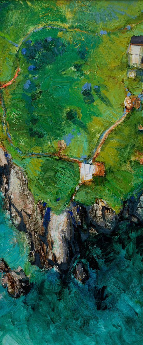 Sea Rocks by Khanlar Asadullayev