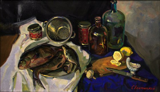 Still life with fish