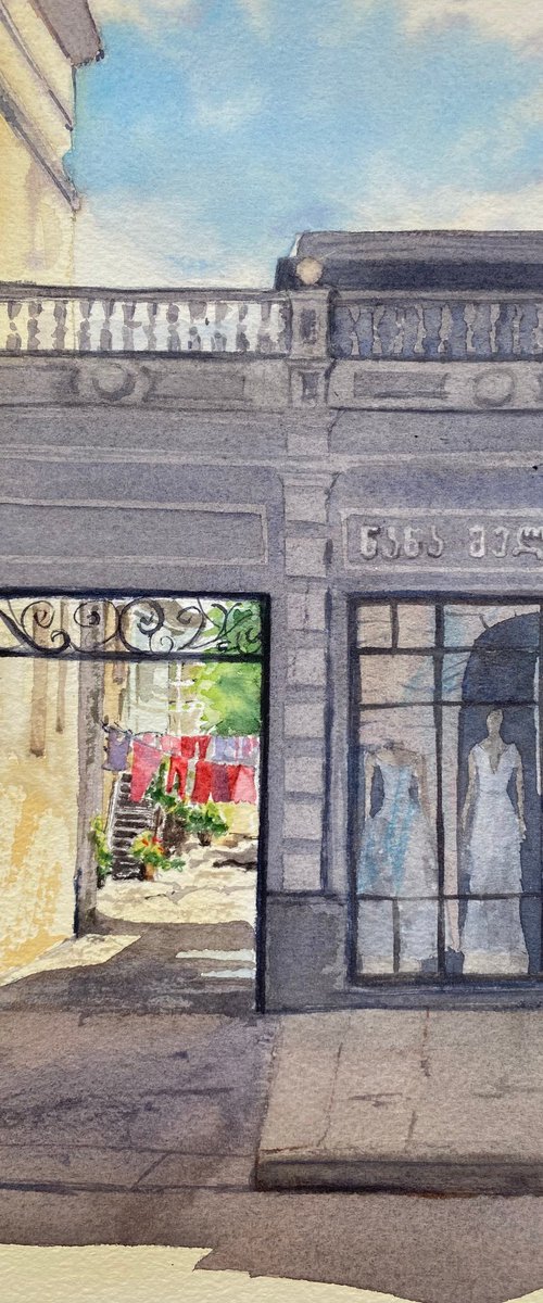 Contrasts of Tbilisi by Alla Semenova