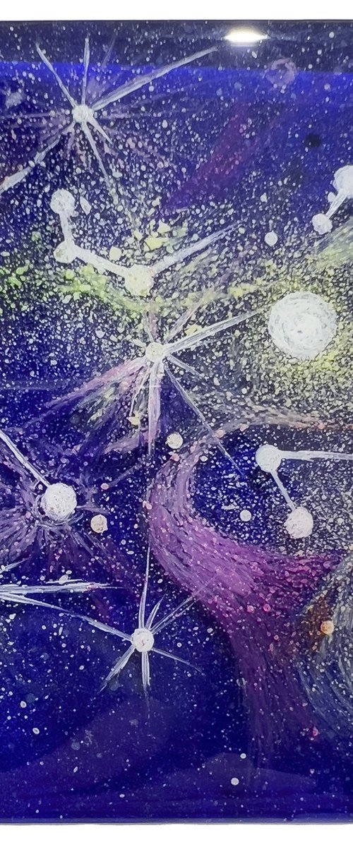 A starry night-2 by Marjan Fahimi