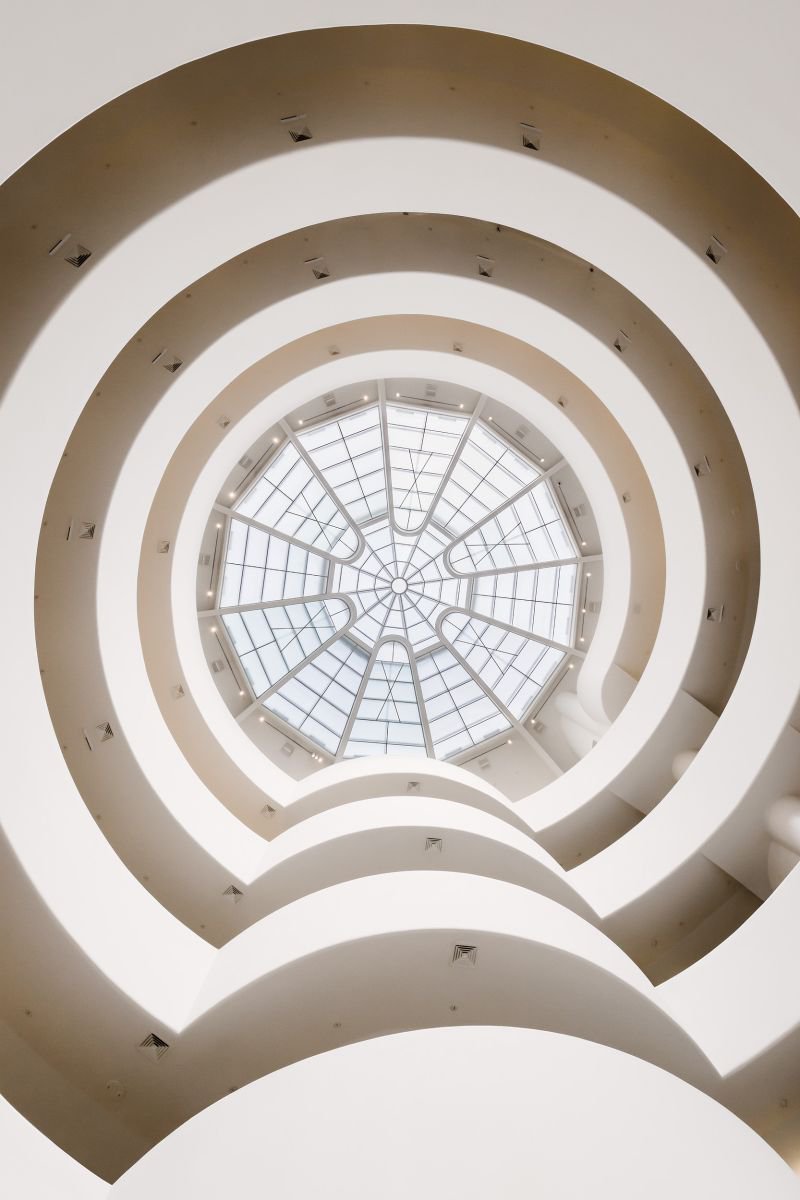Guggenheim Interior (136x203cm) by Tom Hanslien