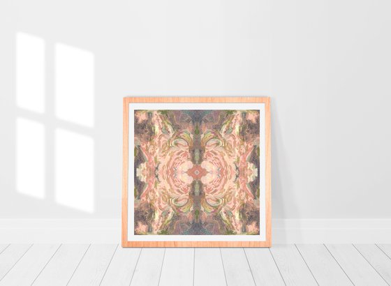 Earth Kaleidoscope print