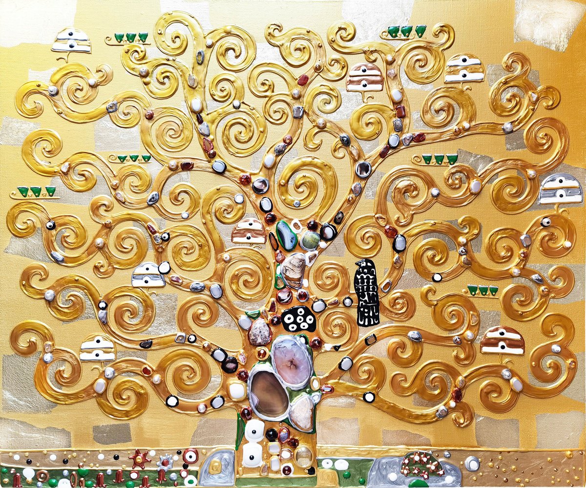 The Tree of Life 1 (après Klimt) – Masterclass Diamond Painting Artwork Kit