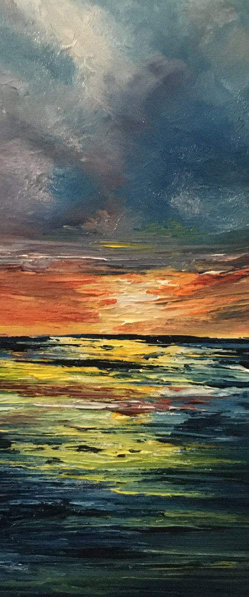Dramatic Seascape by Timea  Valsami