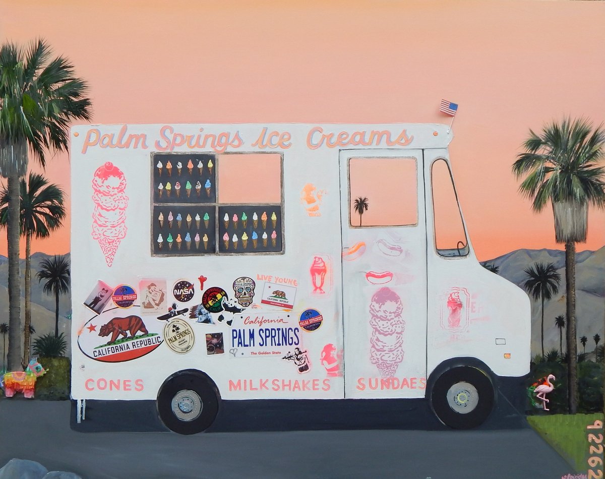 Palm Springs Ice Creams by Emma Loizides