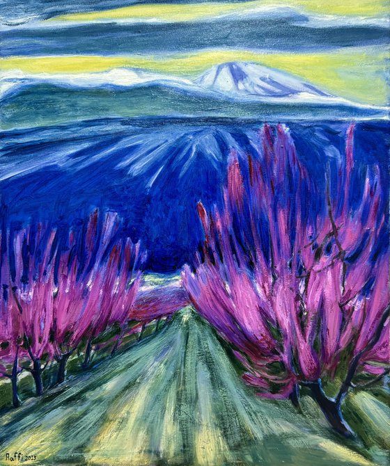 “The blossoming garden”