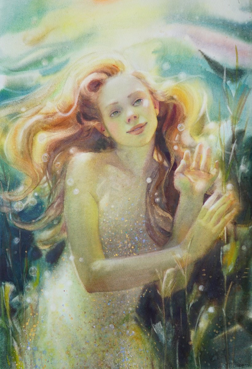 little mermaid 1 by Olha Retunska