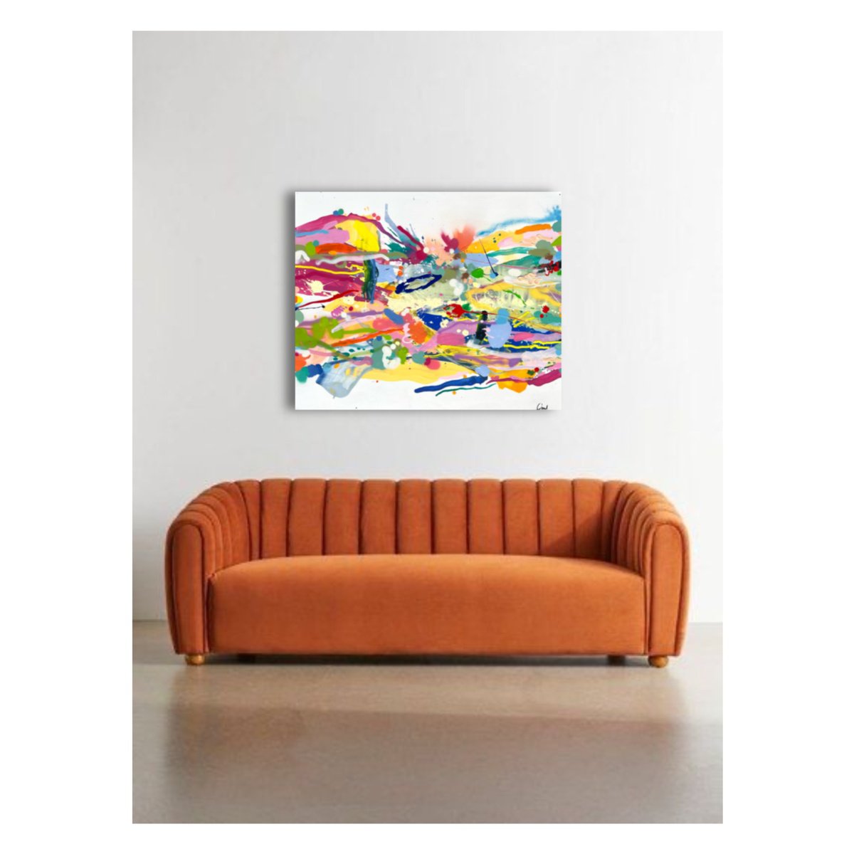 Love Goes On By Maria Esmar, 47 X 39, Artwork For Sale On Artfinder