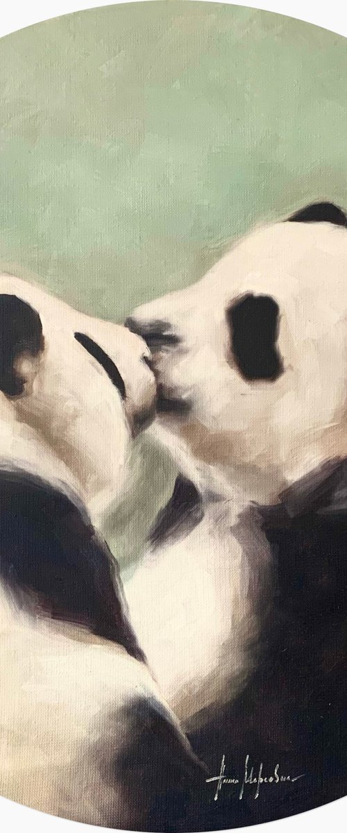 "The Kiss" by Alina Marsovna