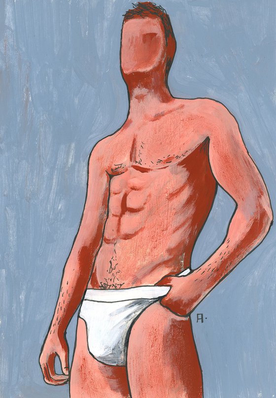 Male Nude Miniature 2