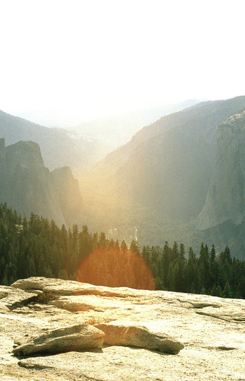 Yosemite sunlight by Gary Moger