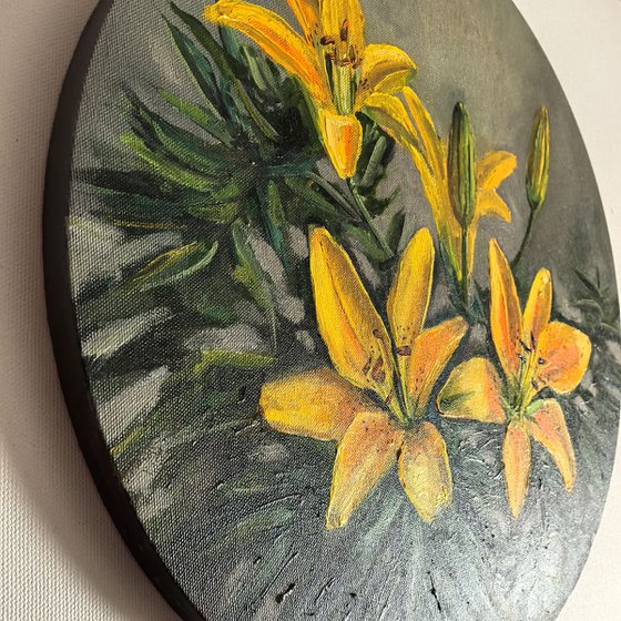 Yellow lilies