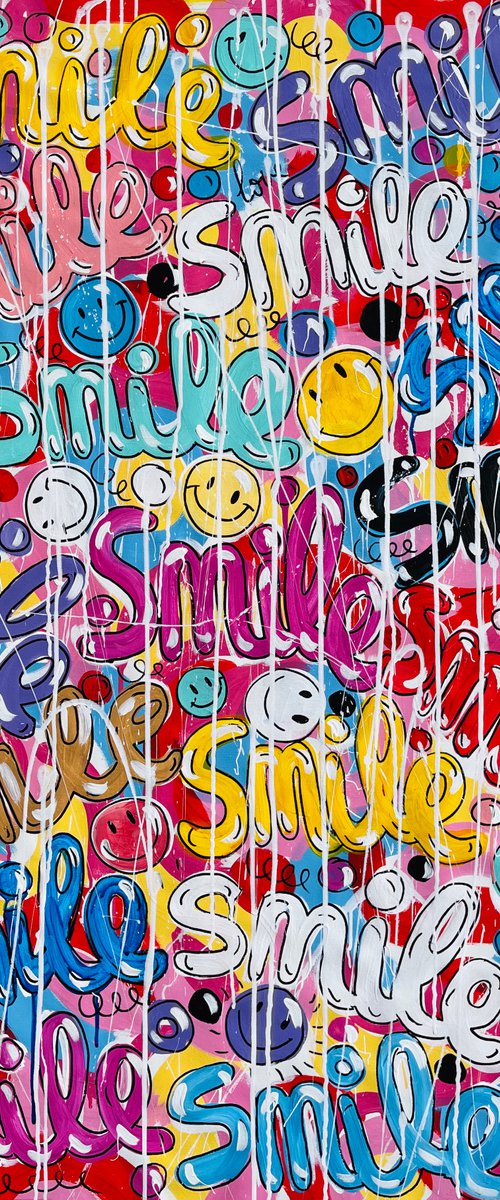 Smile is the answer by Mercedes Lagunas