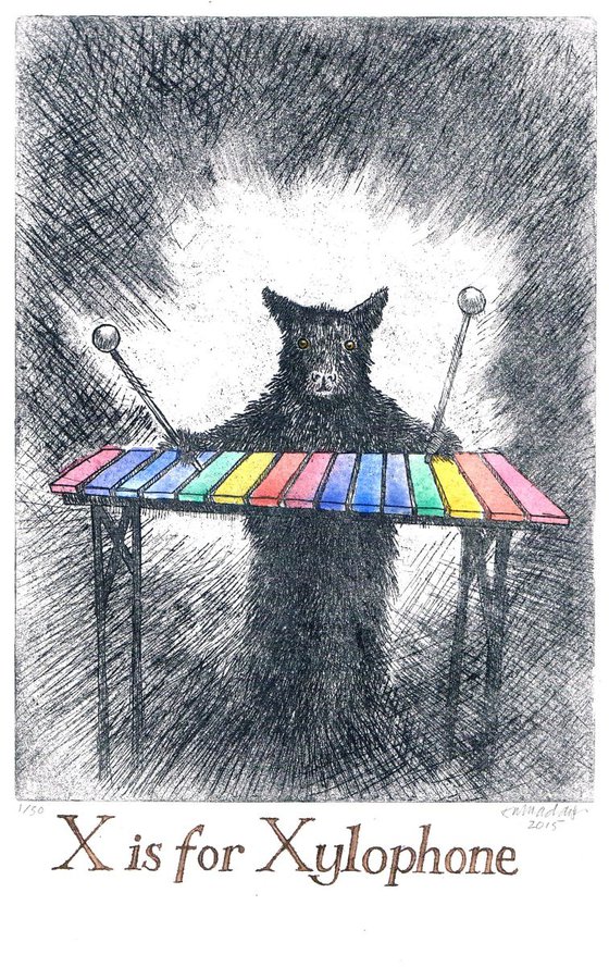 X is for Xylophone