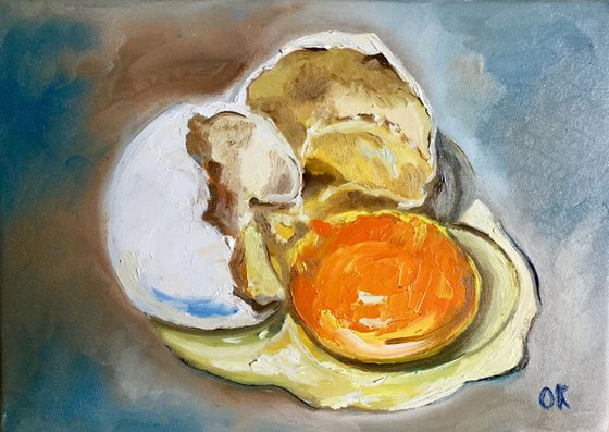 Egg still life