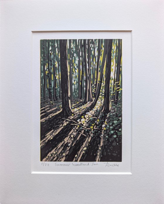 Summer Woodland Sun