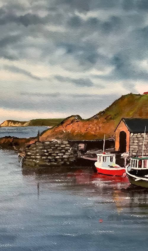 Seascape, Ballintoy Harbour by Darren Carey