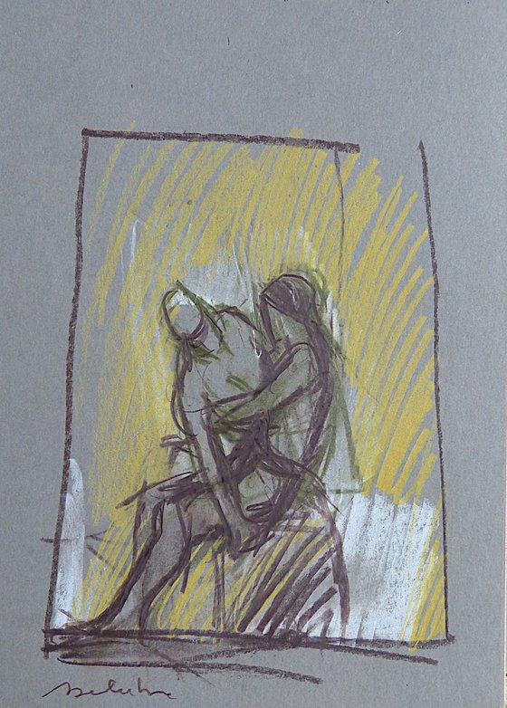 Husband and Wife 2, 21x15 cm