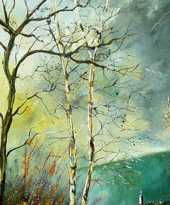 Village in Autumn - Rochehaut