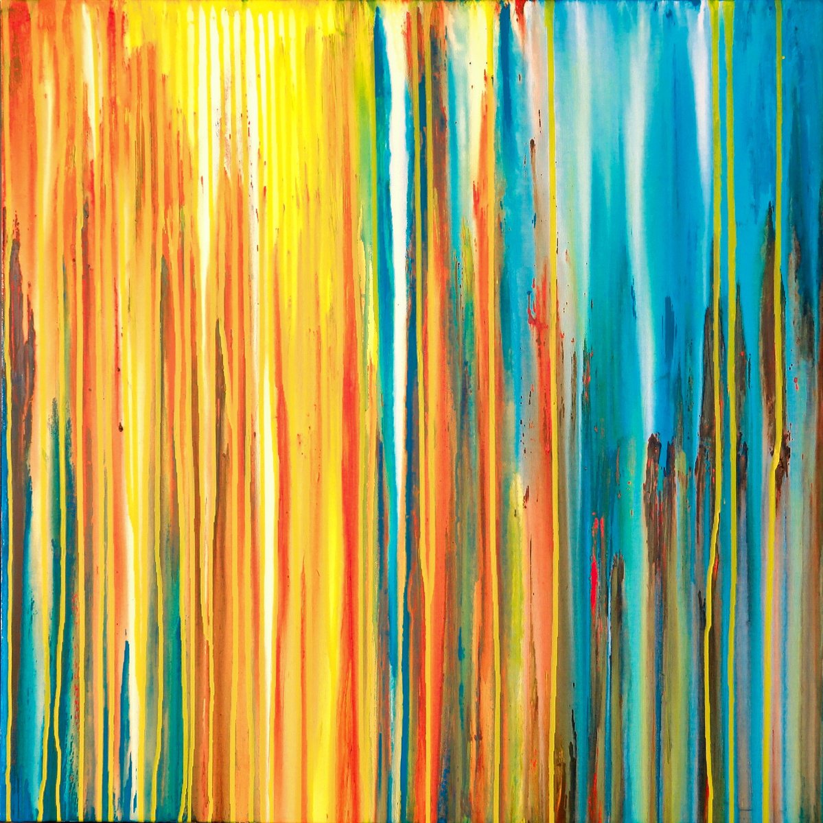  The Emotional Creation #208 By Carla Sa Fernandes, 35 X 35, Artwork For Sale On Artfinder