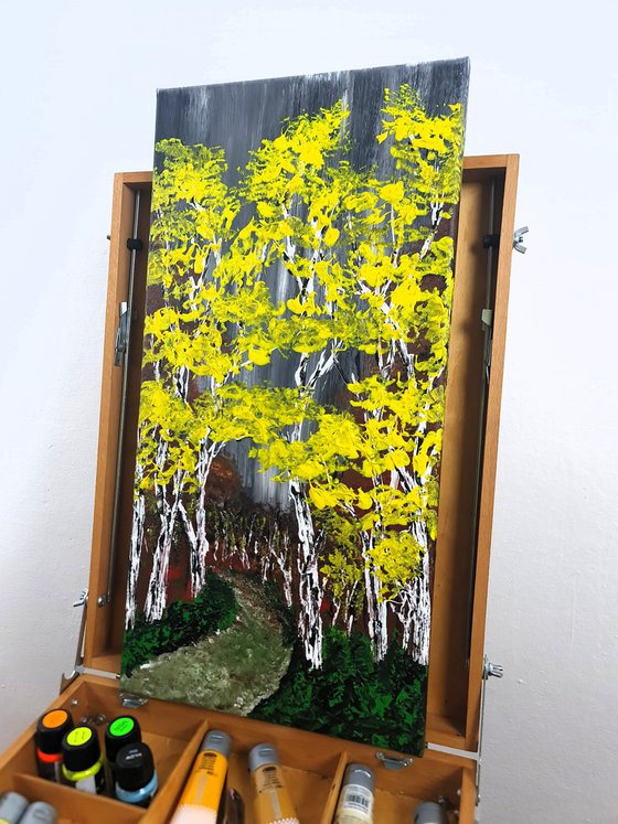 Heavenly Birches 5