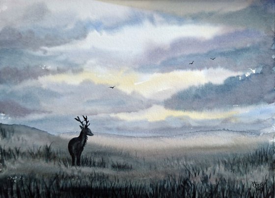 Stag  16x20