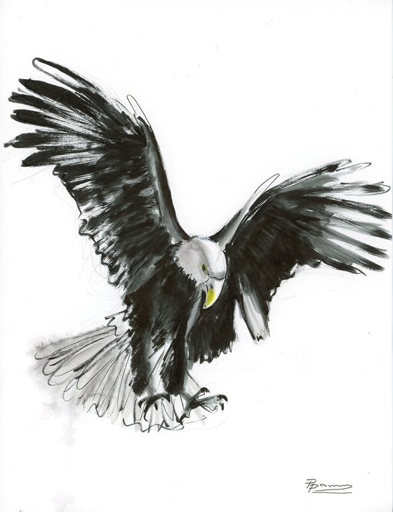 Set of 2 birds of prey
