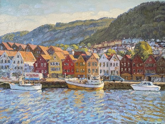 Summer morning in Bergen