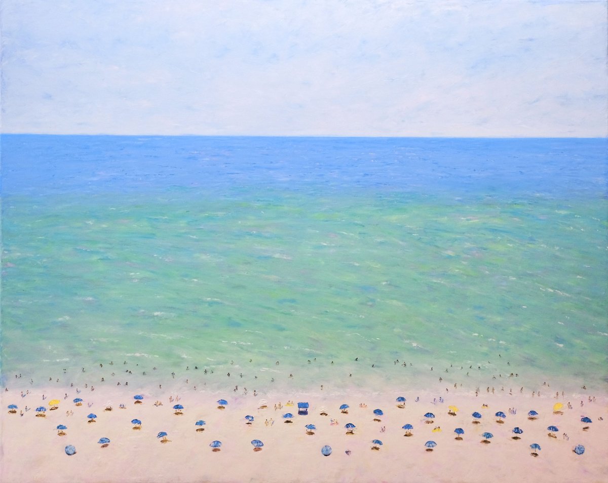 THE BEACH, MIAMI. by Anastasia Woron