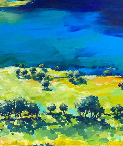 Countryside Landscape 2 by Irina Rumyantseva