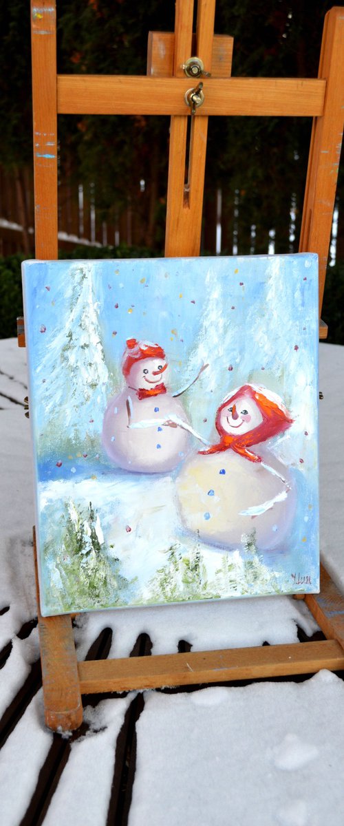 Snow Waltz by Elena Lukina