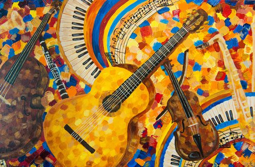 The Colours of the Music by Yulia McGrath