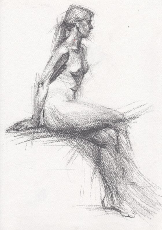 Abstract nude girls