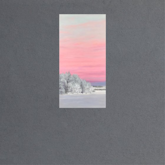 Serenity. Winter Landscape