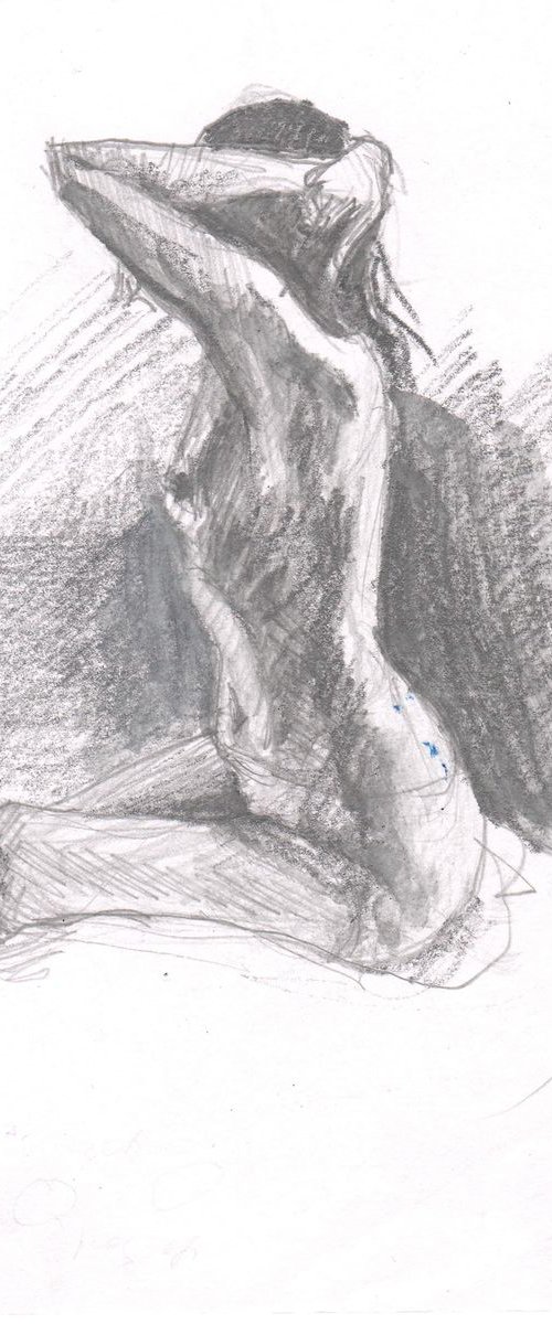 Sketch of Human body. Woman.13 by Mag Verkhovets