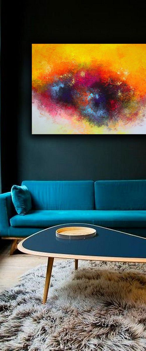Abstract Painting / Alex Senchenko © 2019 / Solar Wind by Alex Senchenko