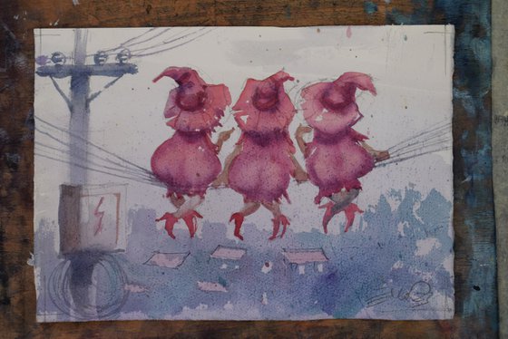 Little magic chat  3 pieces