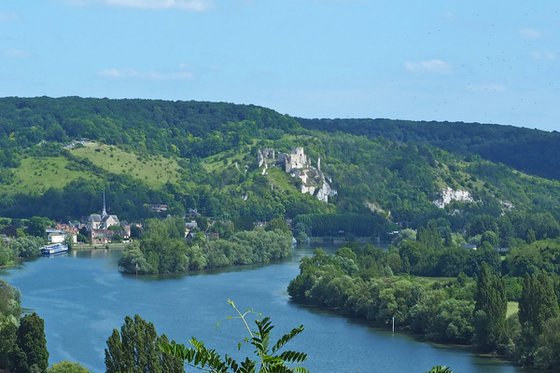 Les Andelys en été