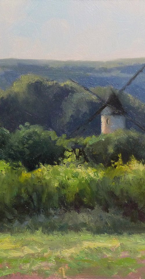 Old Windmill at Joucas by Pascal Giroud