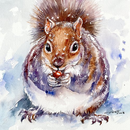 Furry Munchkin_Squirrel by Arti Chauhan