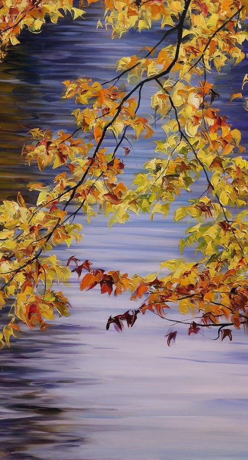 "Branch over water" by Gennady Vylusk