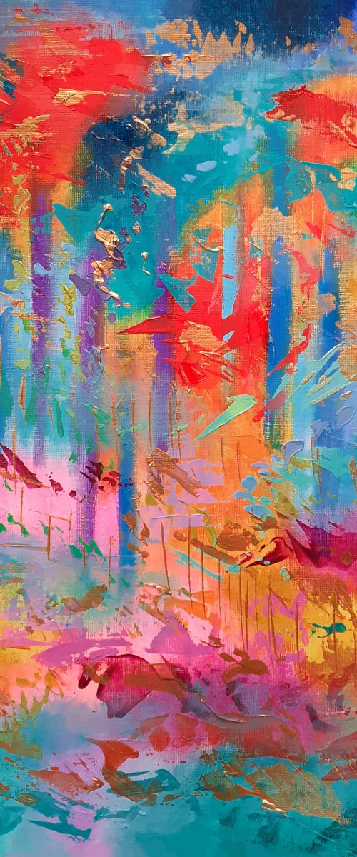 Abstract Forest by Lisa Mann