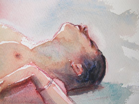 reclining female nude