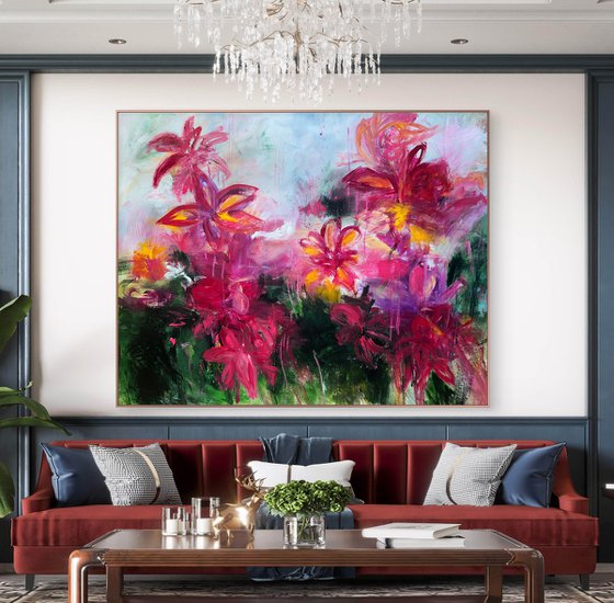 Where the Garden Burns Pink